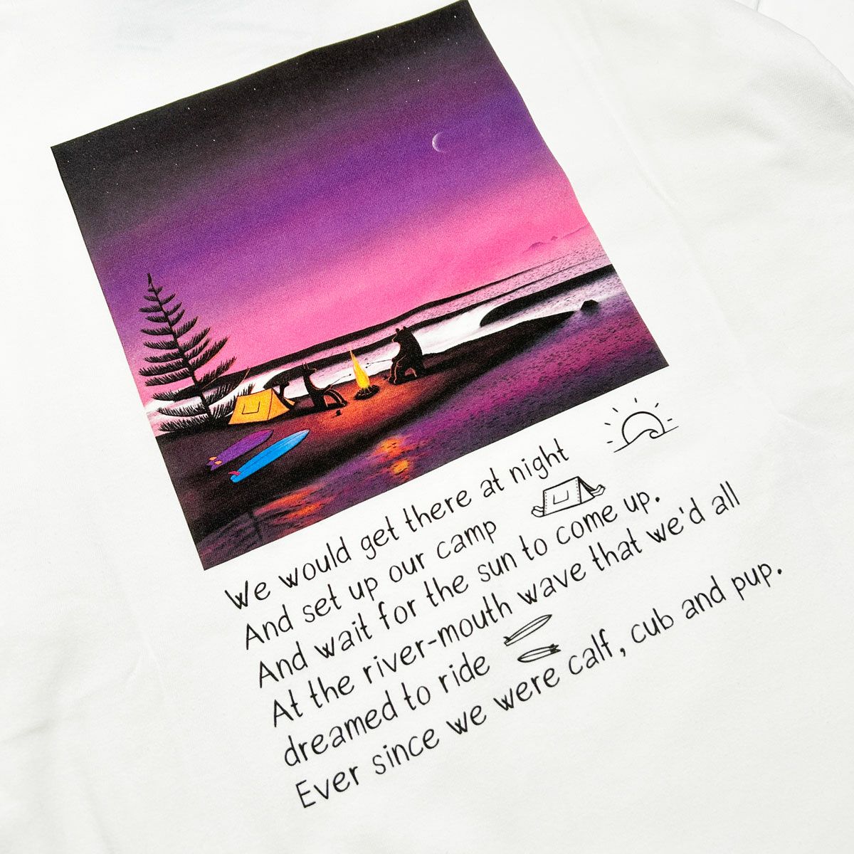 ジョナスクレアッソンJonasClaessonサーフィンサーフウェア長袖TシャツロンTザマジックテントティーTHEMAGICTENTTEEJC-2025FW-P4メンズレディースユニセックス25FA秋冬