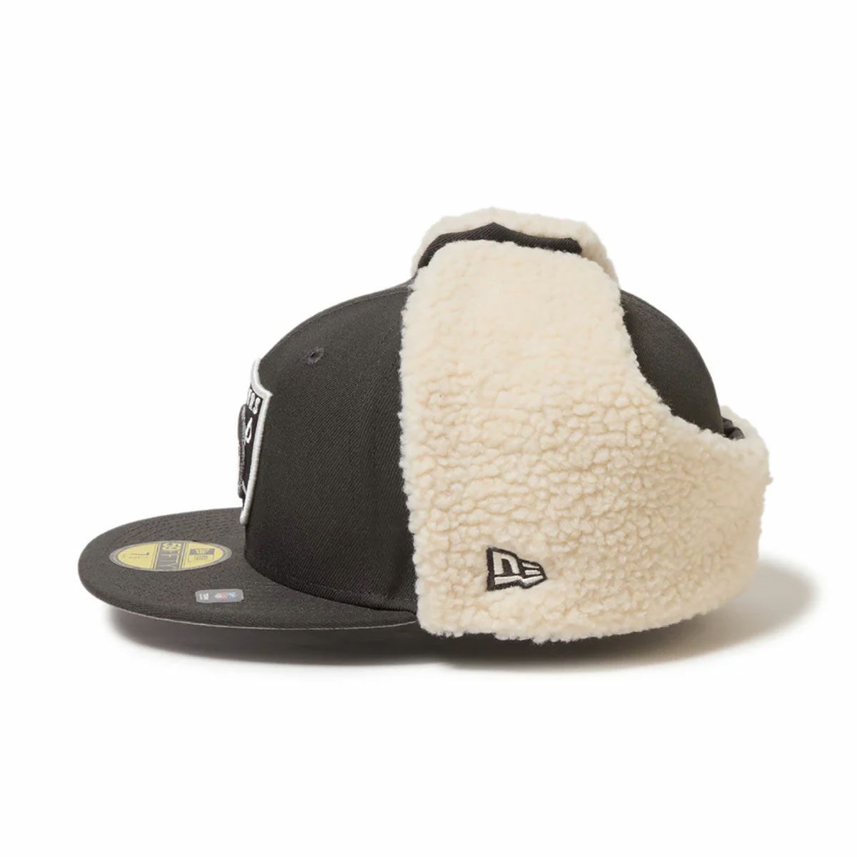 ニューエラNEWERAスノボースノボスノーボード帽子キャップドッグイヤーラスベガスレイダースダークピューター59FIFTYDOGEARLASVEGASRAIDERSDGRY14668178メンズレディースユニセックス25-26
