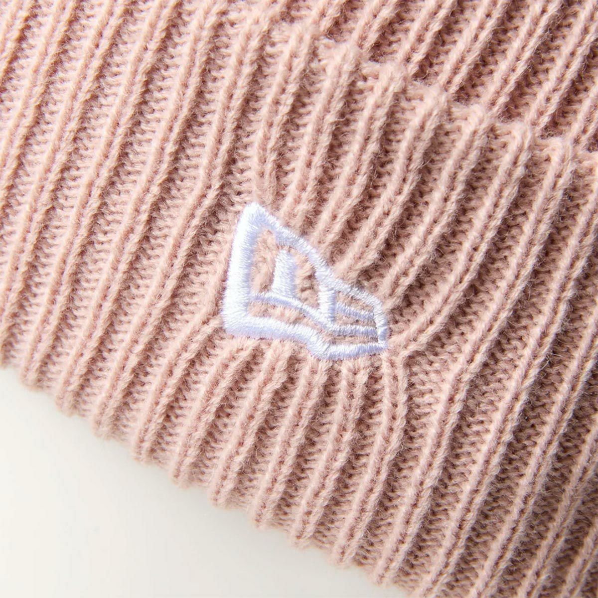 ニューエラNEWERAスノボースノボスノーボード帽子ニット帽ビーニーポンポンニットラスティピンクPOMPONKNITRIBRPNK14669952メンズレディースユニセックス25-26