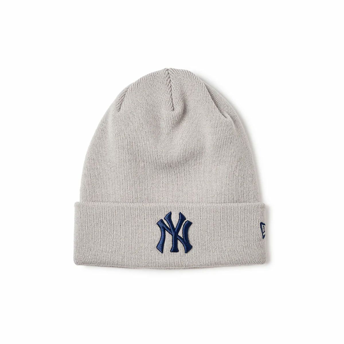 ニューエラNEWERAスノボースノボスノーボード帽子ニット帽ビーニーベーシックカフニットチームロゴニューヨークヤンキースライトグレーBASICCUFFKNITMLBTEAMLOGONEWYORKYANKEESLGRY14670066メンズレディースユニセックス25-26