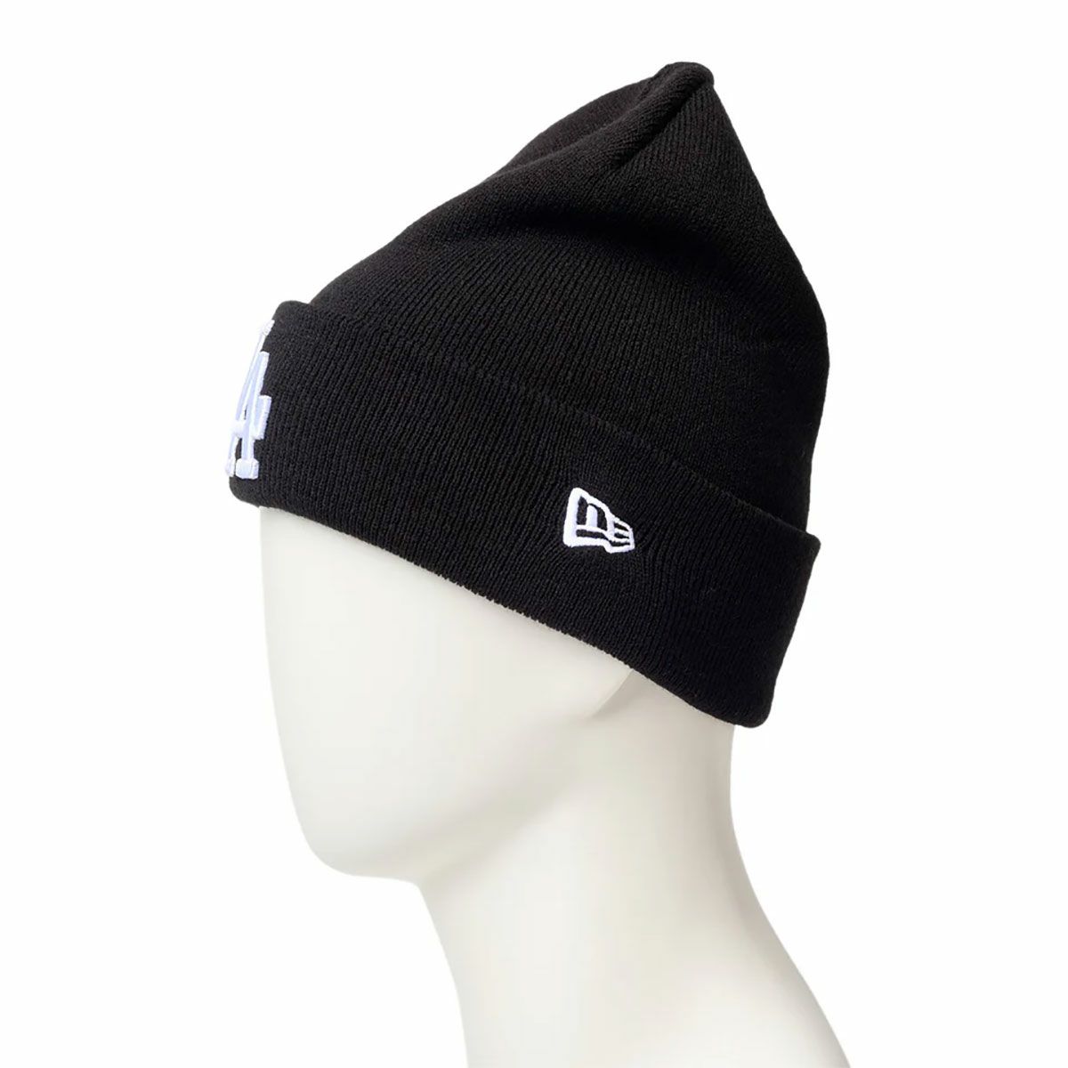 ニューエラNEWERAスノボースノボスノーボード帽子ニット帽ビーニーベーシックカフニットチームロゴロサンゼルスドジャースブラックBASICCUFFKNITMLBTEAMLOGOLOSANGELESDODGERSBLK14670079メンズレディースユニセックス25-26