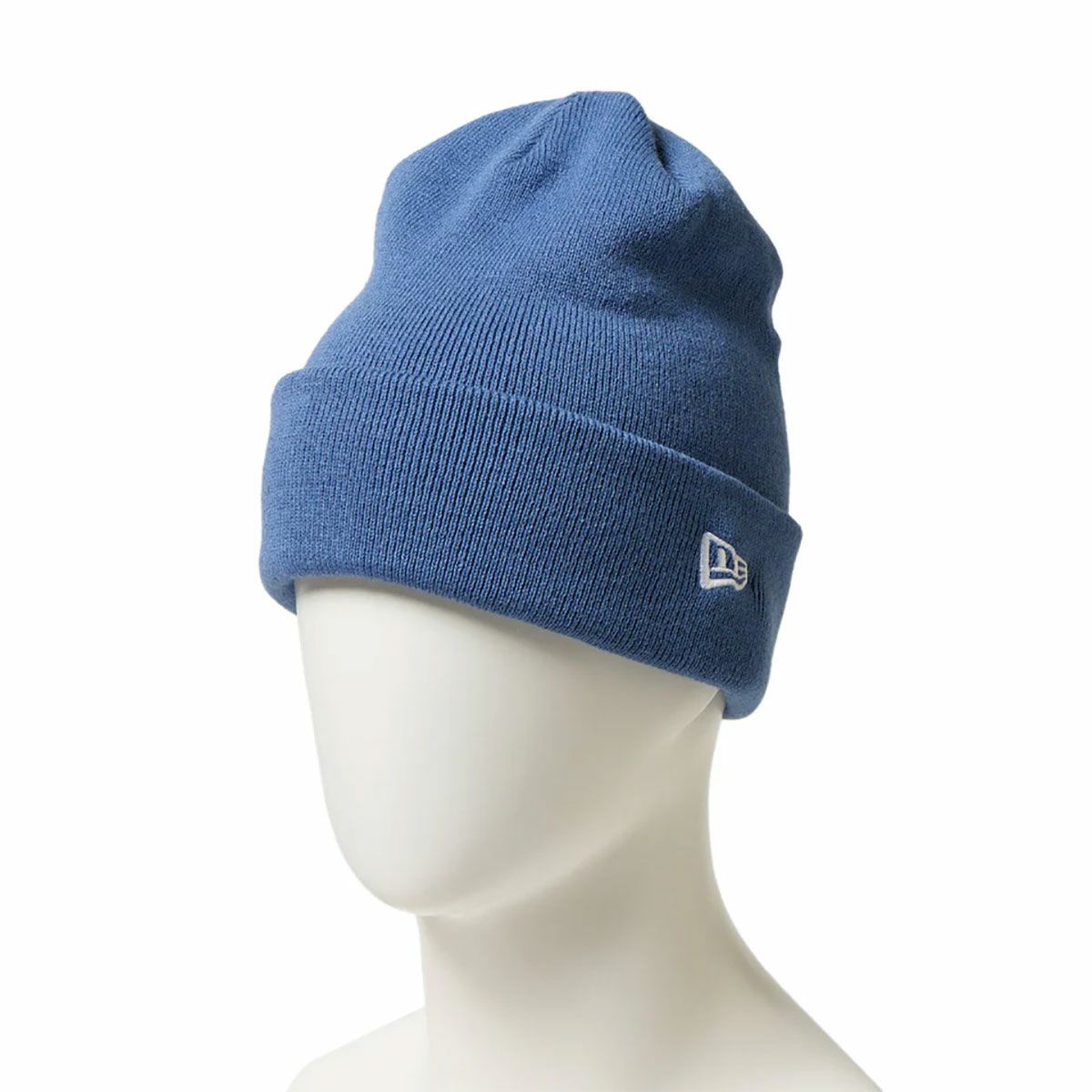 ニューエラNEWERAスノボースノボスノーボード帽子ニット帽ビーニーベーシックカフニットインディゴブルーBASICCUFFKNITIND14670089メンズレディースユニセックス25-26