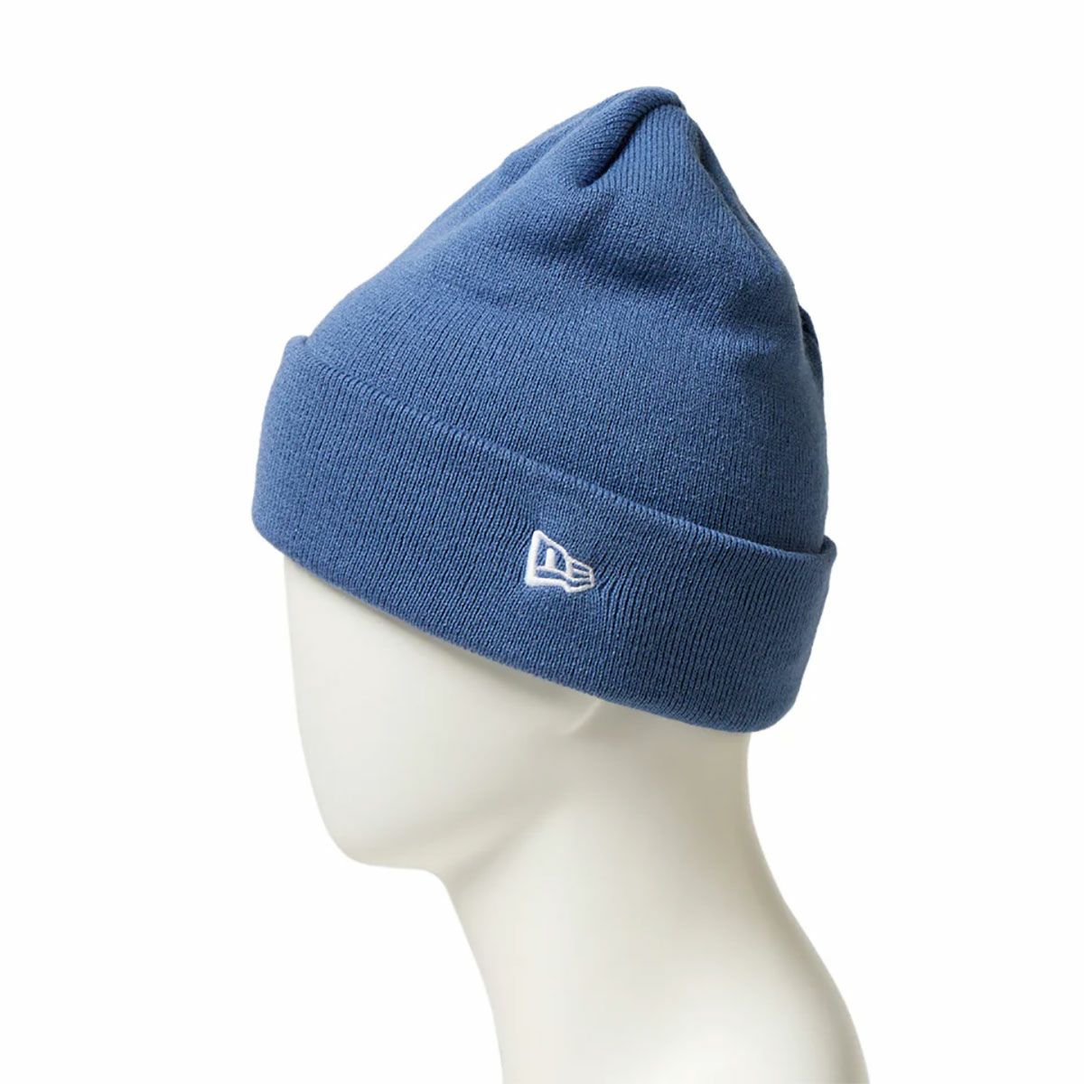 ニューエラNEWERAスノボースノボスノーボード帽子ニット帽ビーニーベーシックカフニットインディゴブルーBASICCUFFKNITIND14670089メンズレディースユニセックス25-26