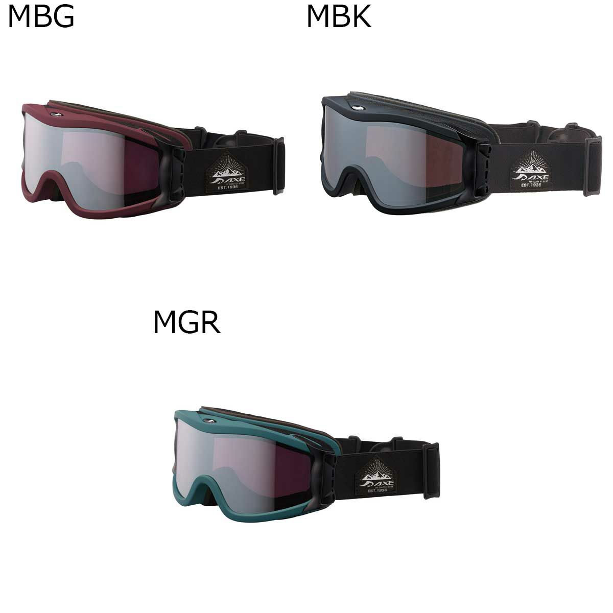 アックスAXEスノボースノボスノーボードゴーグルOMW-785Nメンズレディースユニセックス25-26