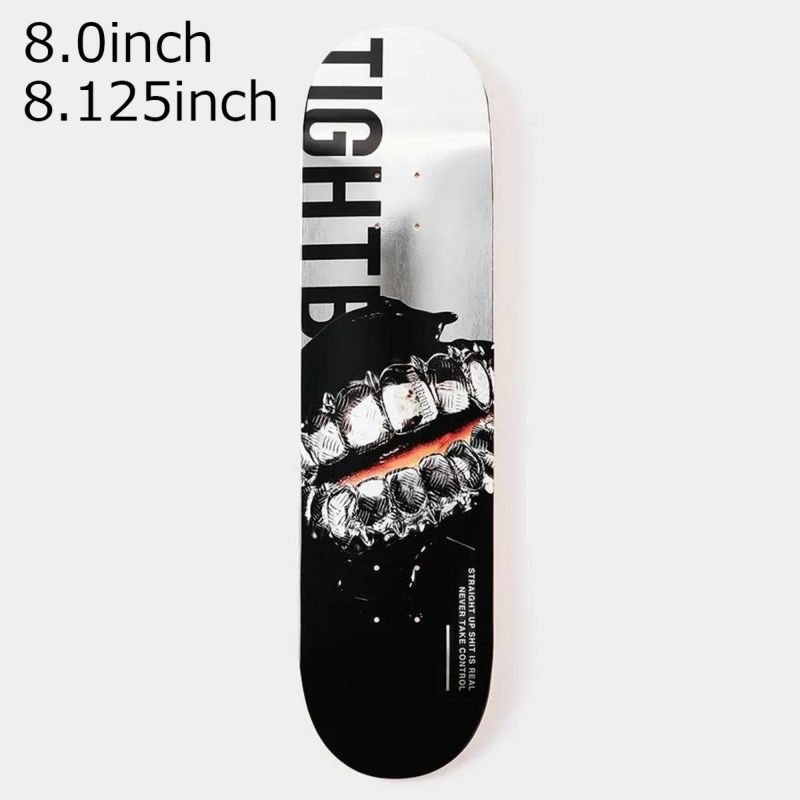 タイトブースTIGHTBOOTHスケボースケートボードデッキ板GRILLSFW25-D0425HO秋冬