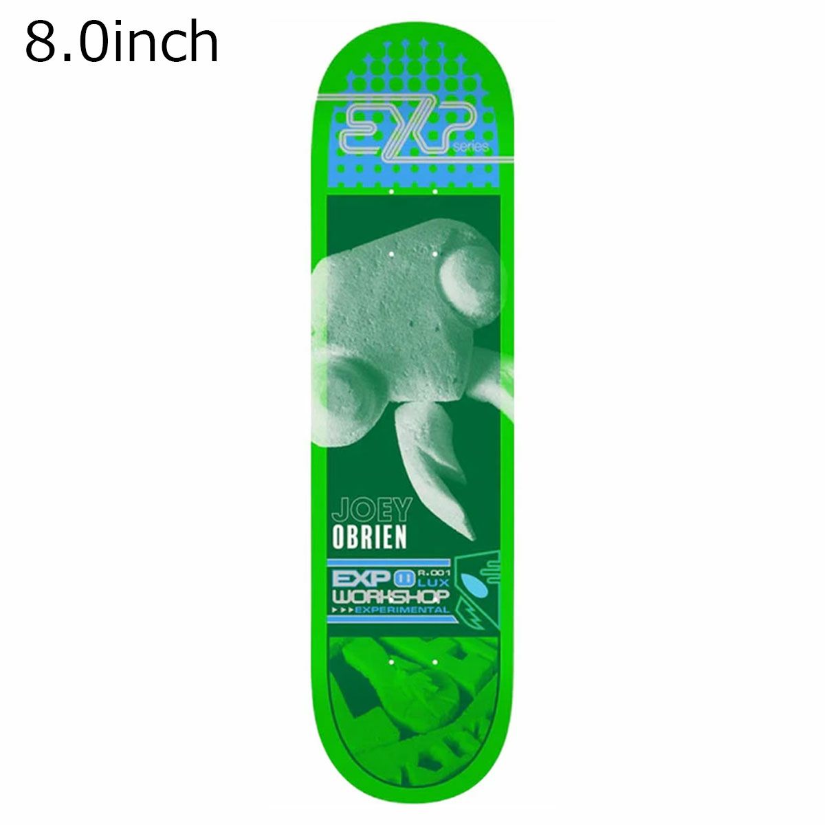 エイリアンワークショップALIENWORKSHOPスケボースケートボードデッキ板EXPOBRIEN8.0DA197