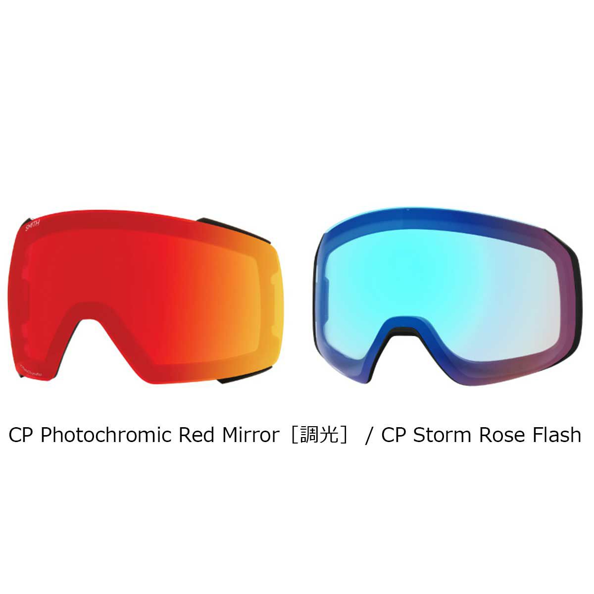 スミスSMITHスノボースノボスノーボードゴーグル4DMAGBlack(CPPhotochromicRedMirror/CPStormRoseFlash)01027501025-26