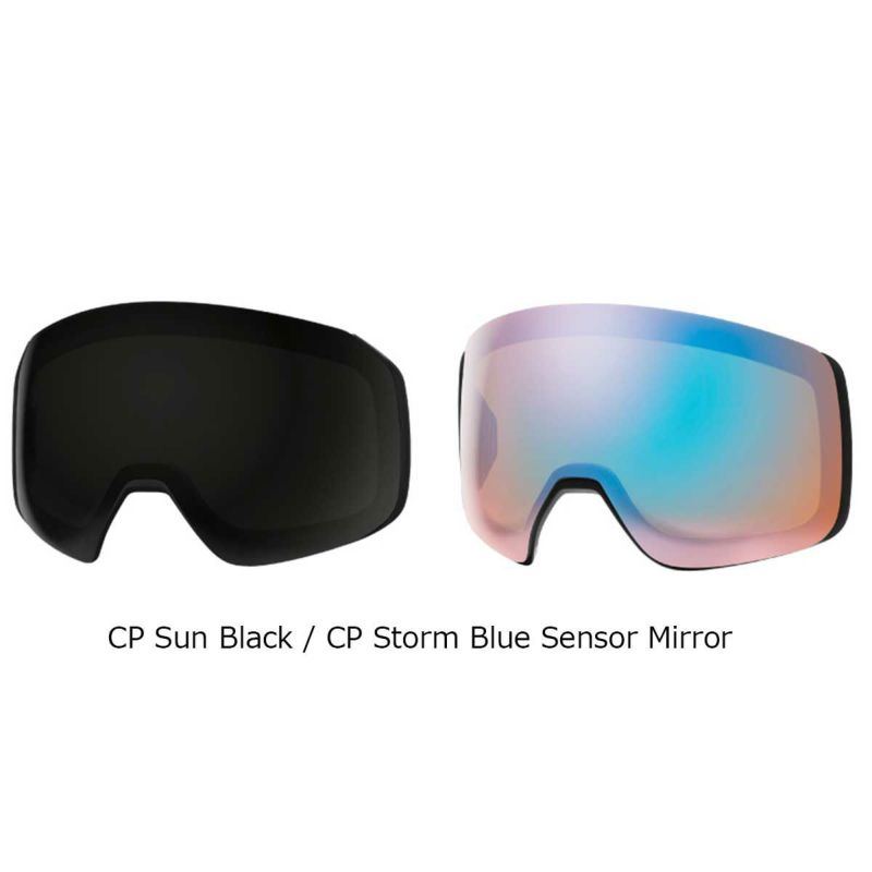 スミスSMITHスノボースノボスノーボードゴーグル4DMAGMarionHaertyAC(CPSunBlack/CPStormBlueSensorMirror)01027602325-26