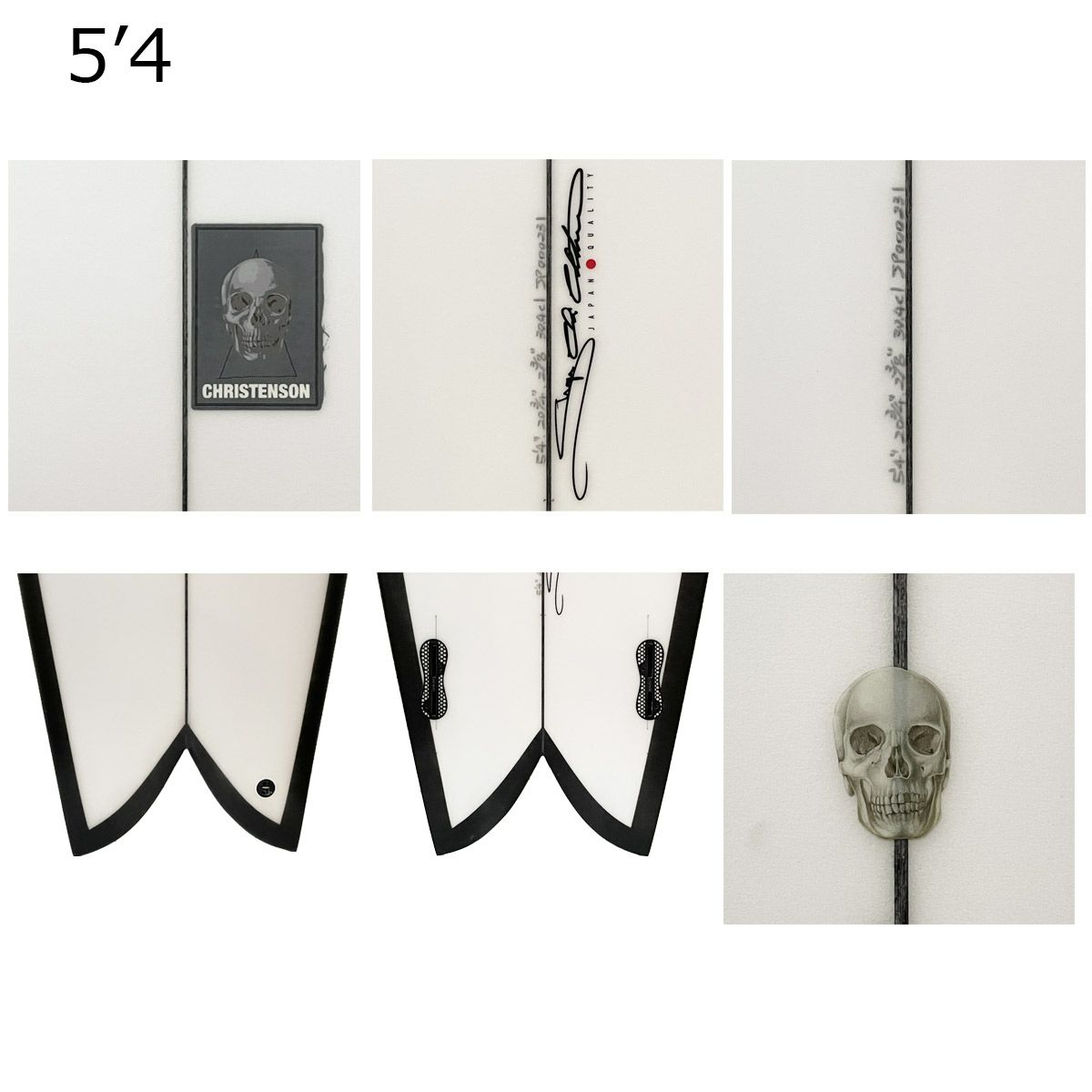 クリステンソンCHRISTENSONサーフィンサーフサーフボード板ツインCHRISTENSONFishPUBLANKSMP72JP000CCSP