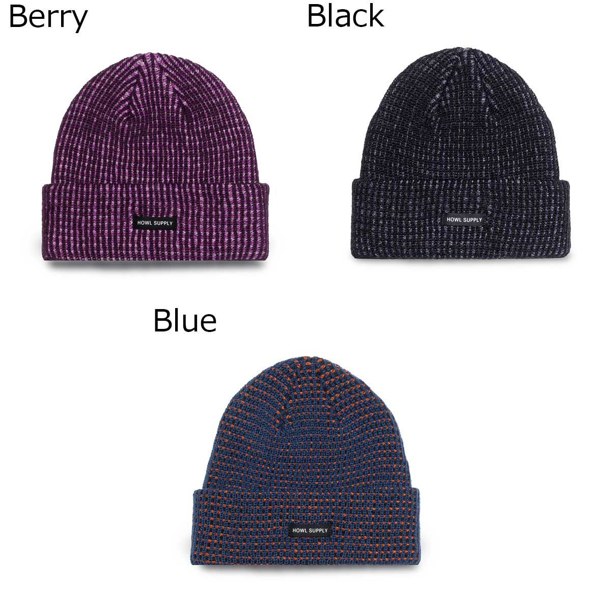 ハウルHOWLスノボースノボスノーボード帽子ニット帽ビーニーSlashBeanieH-074メンズレディースユニセックス25-26