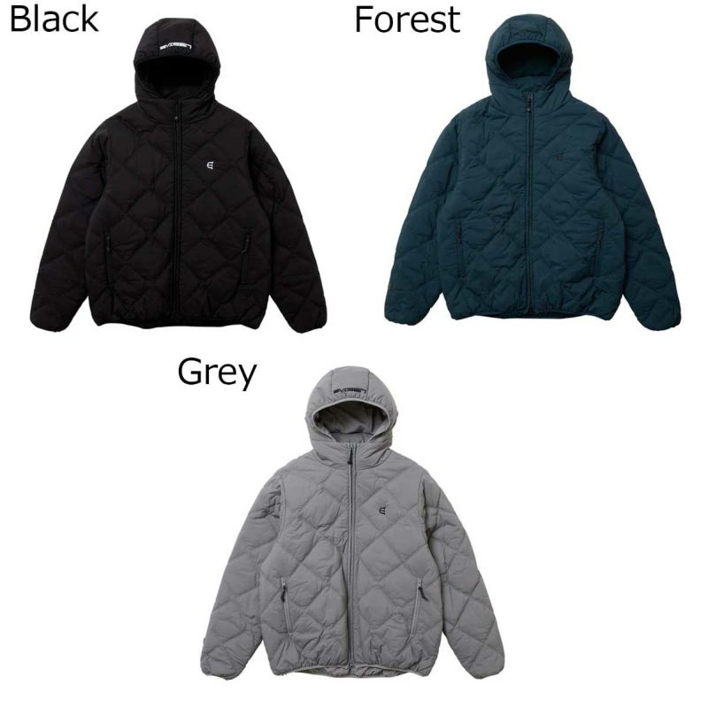 エビセンEVISENスケボースケートボードウェアアウタージャケットライトキルテッドジャケットLIGHTQUILTEDDOWNJACKET25FW-JK02メンズ男性25FA秋冬