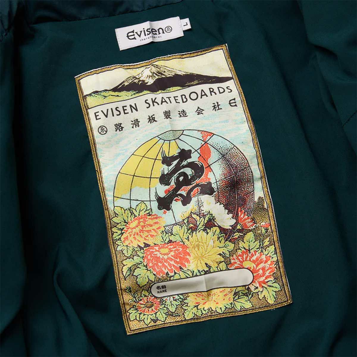 エビセンEVISENスケボースケートボードウェアアウタージャケットライトキルテッドジャケットLIGHTQUILTEDDOWNJACKET25FW-JK02メンズ男性25FA秋冬