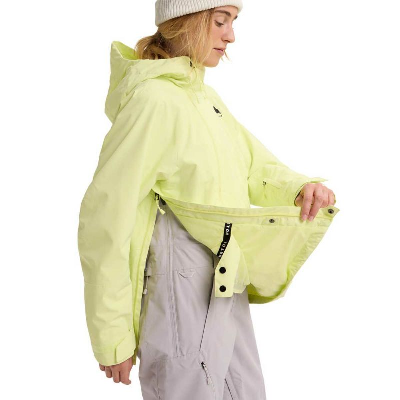 バートンBURTONスノボースノボスノーボードウェアジャケットリザーブ2Lリラックスアノラックジャケット302601-E1Tレディース女性25-26