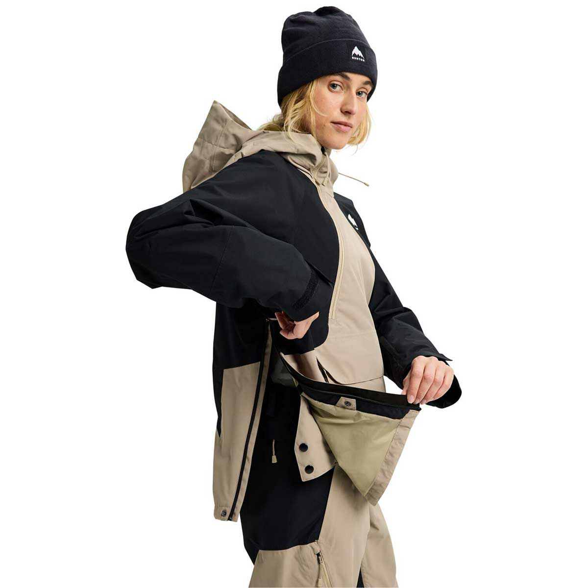 バートンBURTONスノボースノボスノーボードウェアジャケットリザーブ2Lリラックスアノラックジャケット302601-E2Yレディース女性25-26