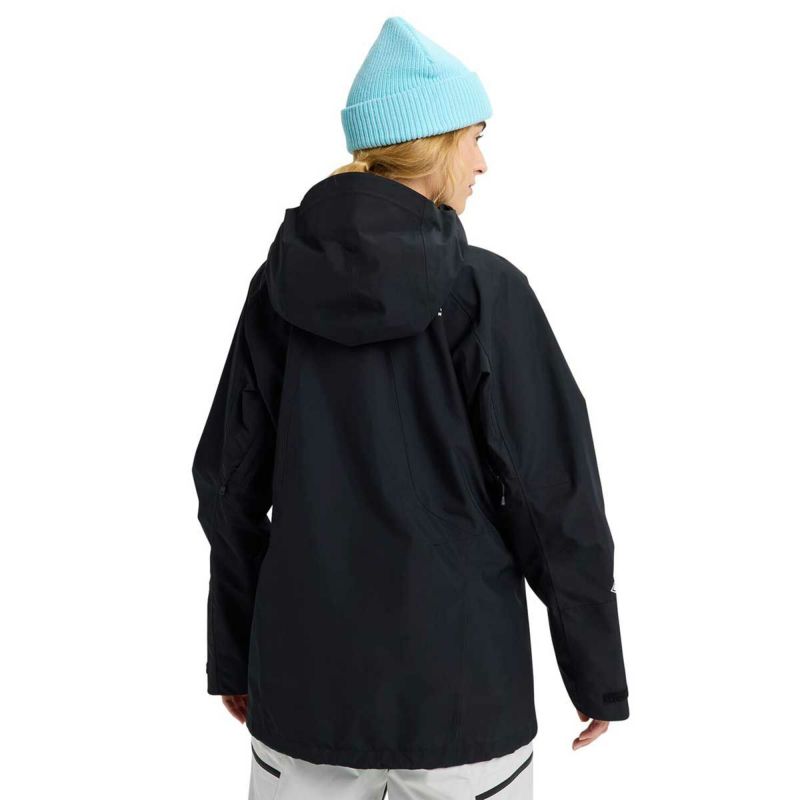 バートンBURTONスノボースノボスノーボードウェアジャケットリザーブGORE-TEX2Lジャケット302421-TRUEBLACKレディース女性25-26