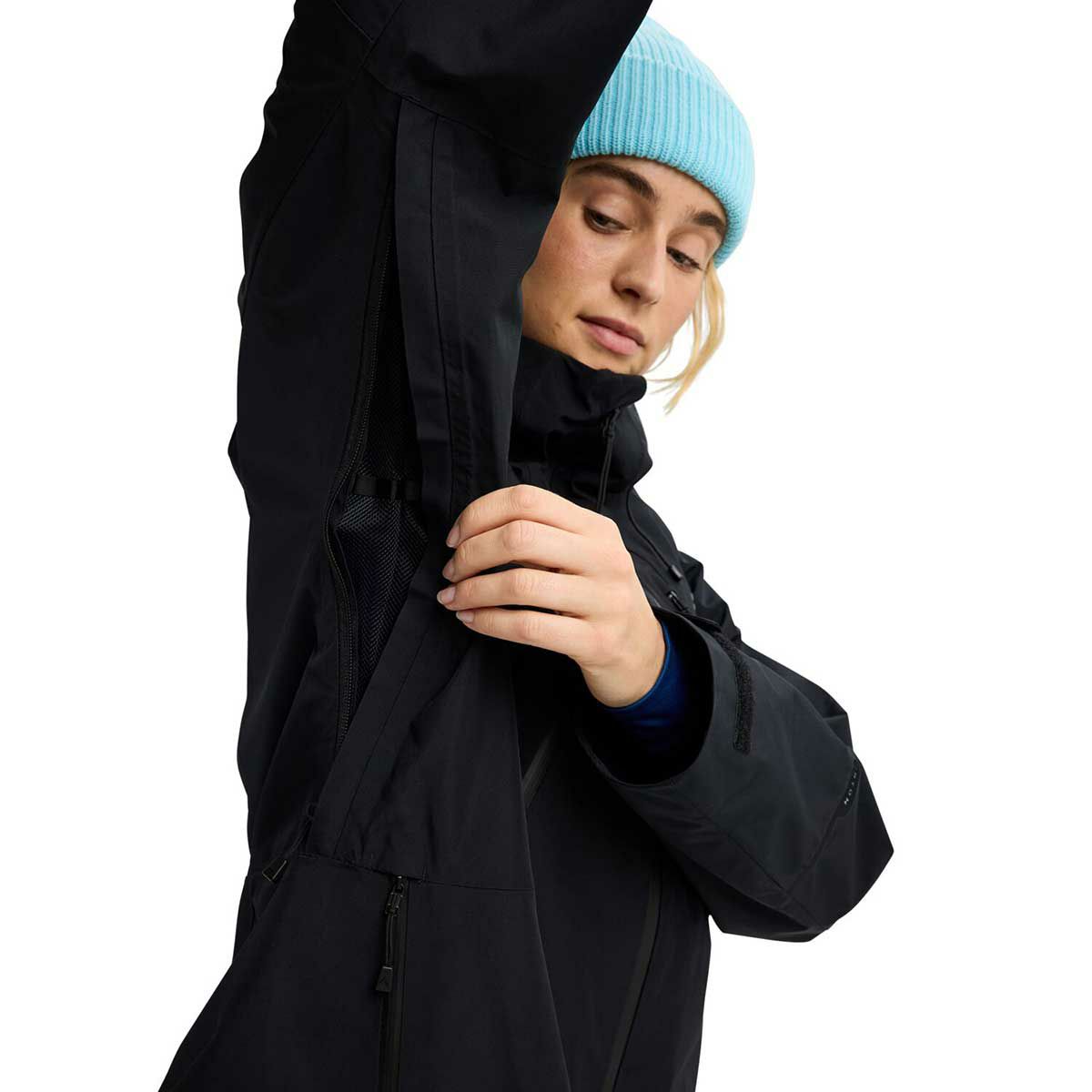 バートンBURTONスノボースノボスノーボードウェアジャケットリザーブGORE-TEX2Lジャケット302421-TRUEBLACKレディース女性25-26