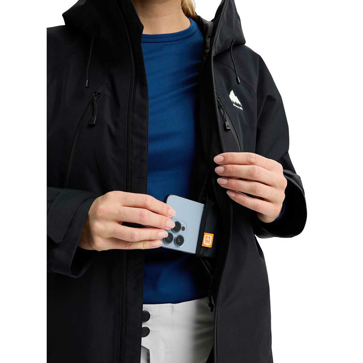 バートンBURTONスノボースノボスノーボードウェアジャケットリザーブGORE-TEX2Lジャケット302421-TRUEBLACKレディース女性25-26