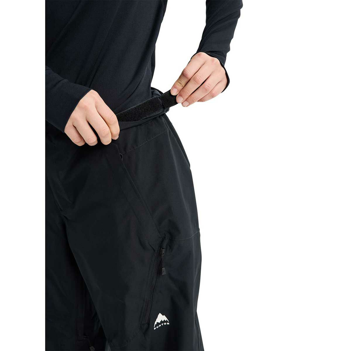 バートンBURTONスノボースノボスノーボードウェアパンツリザーブ2Lリラックスパンツ302721-TRUEBLACKレディース女性25-26