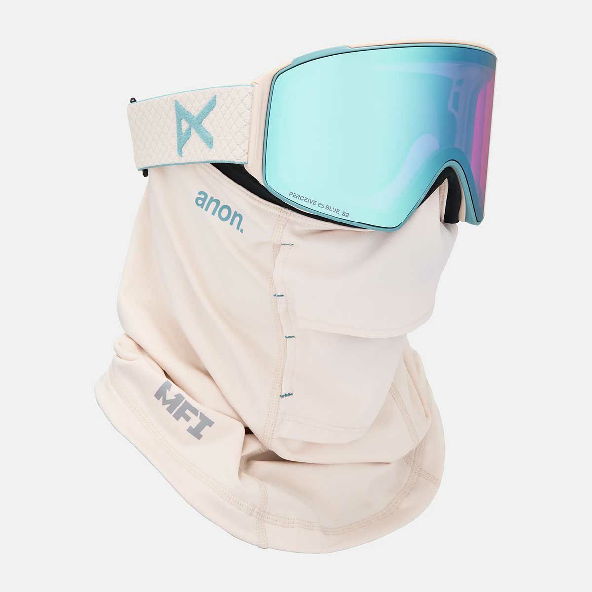 アノンANONスノボースノボスノーボードゴーグルM4CYLINDRICALローブリッジフィットゴーグル(シリンドリカル)+ボーナスレンズ+MFI(R)フェイスマスク203541-E1Rメンズレディースユニセックス25-26