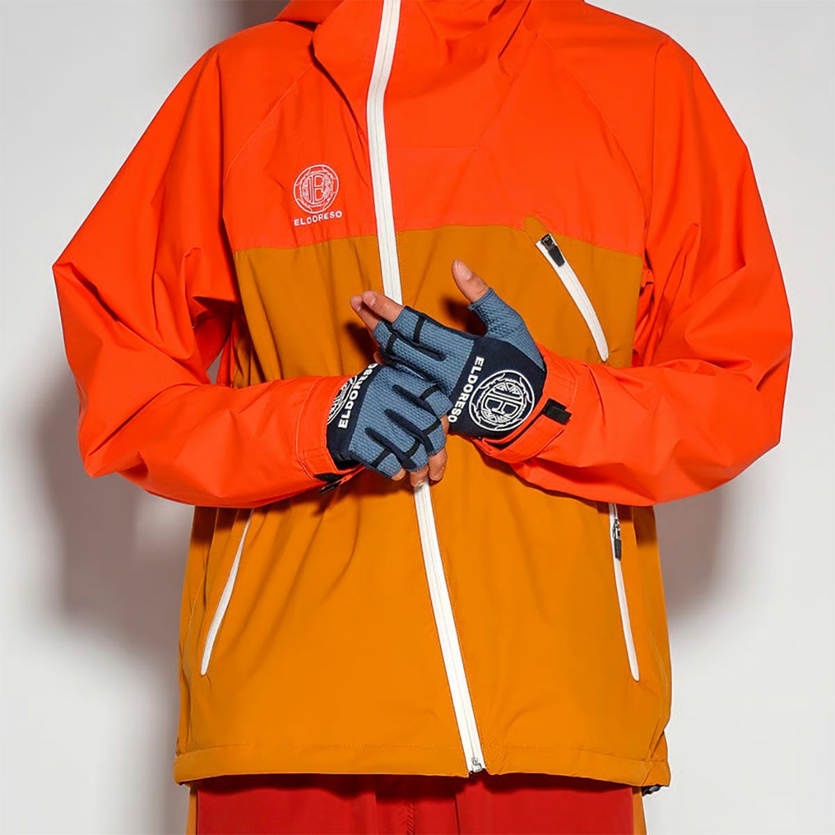 エルドレッソELDORESOランニンググローブ手袋Half-CutGlovesE7904325メンズレディースユニセックス25FA秋冬