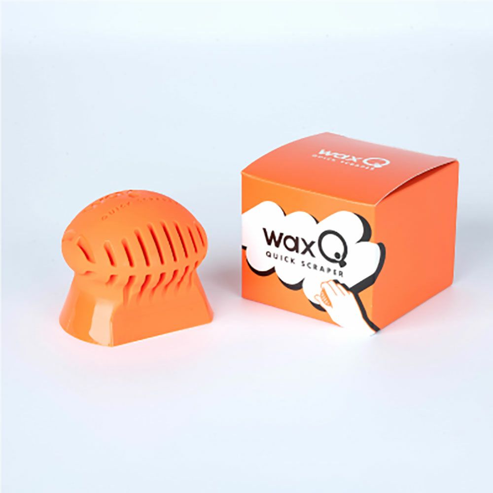 ワックスキューWAXQサーフィンサーフワックスクイックスクレーパーワックスQUICKSCRAPERサンセットオレンジWAXQ-1028