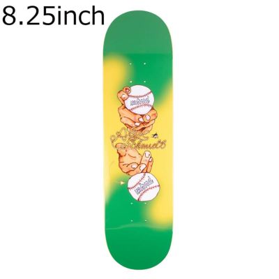 スケートボードデッキ 紫と黄色のデザイン スケボー デッキ 単品 スケートボード HARDBODY ハードボディー ハード