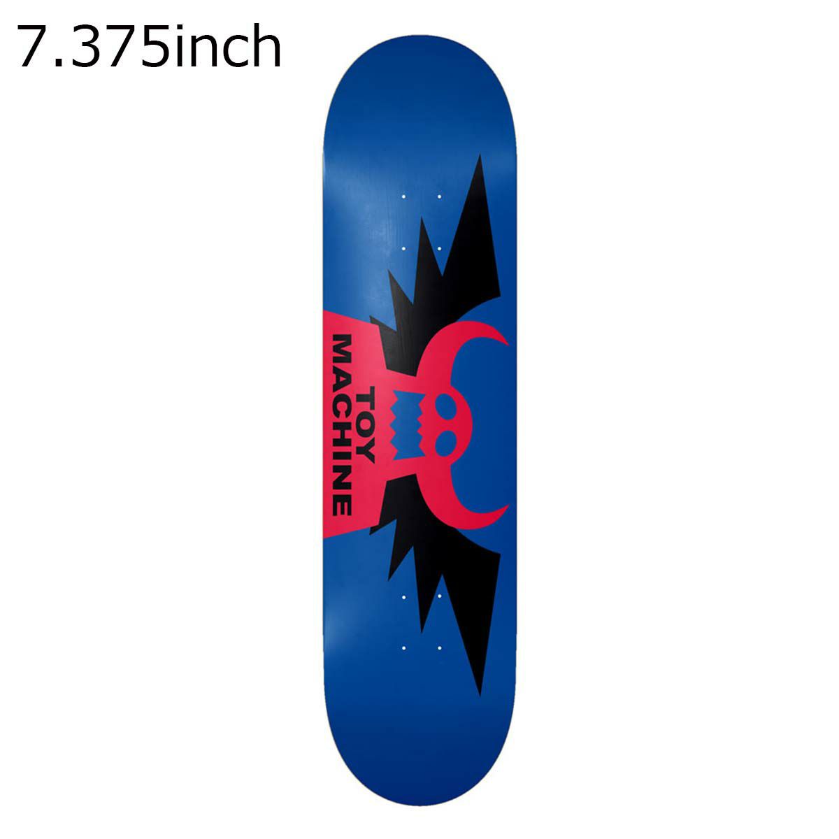 トイマシーンTOYMACHINEスケボースケートボードデッキ板WINGEDBLUEMINI7.375D1278ジュニアキッズ子ども男の子女の子