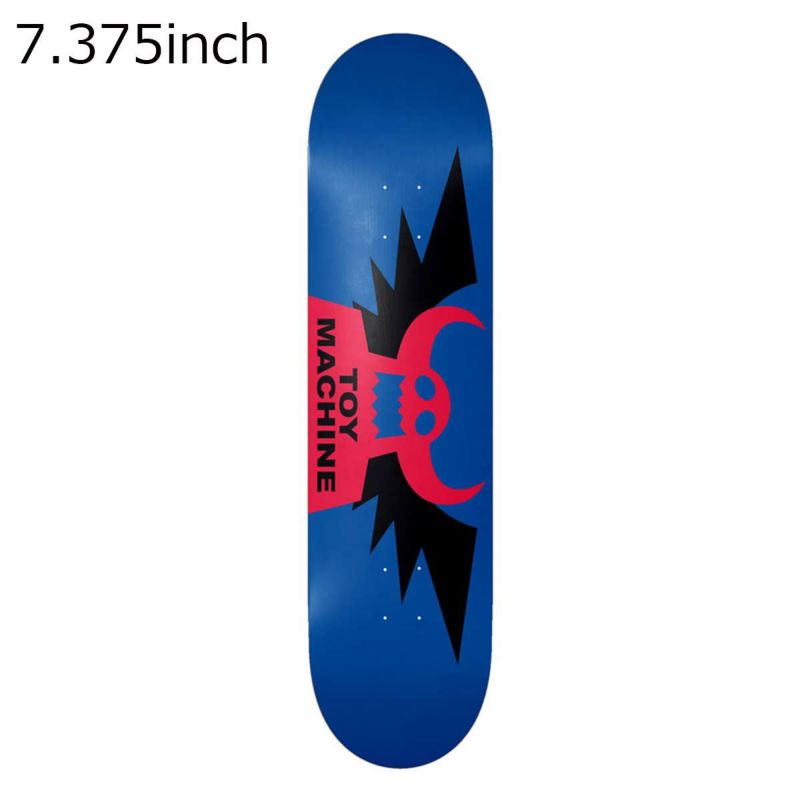 トイマシーンTOYMACHINEスケボースケートボードデッキ板WINGEDBLUEMINI7.375D1278ジュニアキッズ子ども男の子女の子