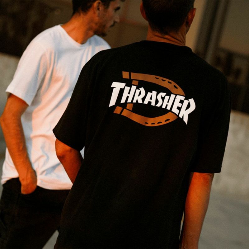 ディッキーズ DICKIES スケボースケートボードウェア半袖TシャツTHRASHERDICKIESTEESSGRAPHICDK0A88IUメンズレディースユニセックス25SP春夏