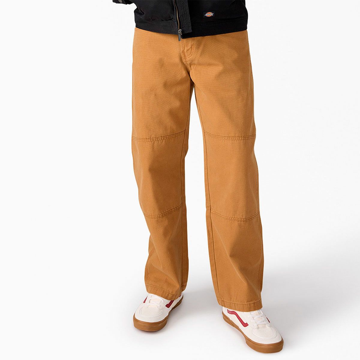 ディッキーズ DICKIES スケボースケートボードウェアボトムスロングパンツ長ズボンTHRASHERDICKIESDOUBLEKNEEPANTDK0A88OPメンズレディースユニセックス25SP春夏