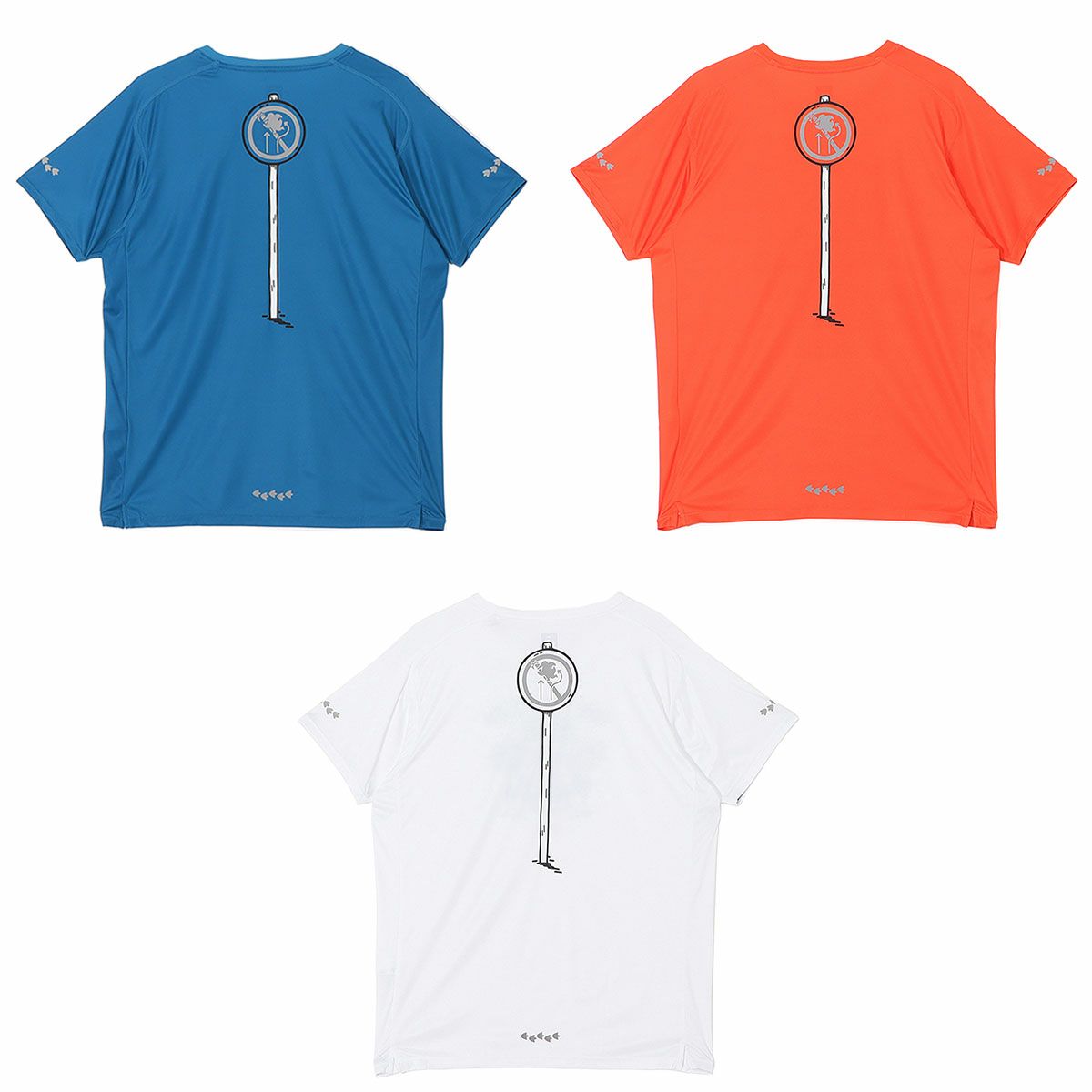 チャムスCHUMSランニングウェア半袖TシャツワンフォーチームTシャツOneForTeamT-ShirtCH01-2640メンズレディースユニセックス25FA秋冬