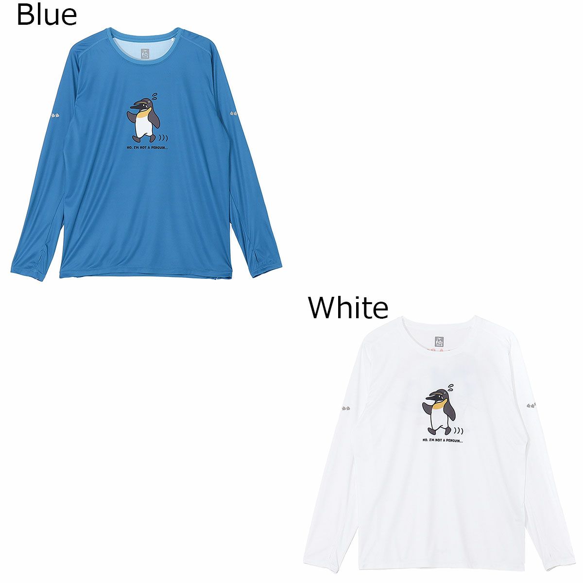 チャムスCHUMSランニングウェア長袖TシャツロンTランニングコスチュームブービーロングスリーブTシャツRunningCostumeBoobyL/STCH01-2643メンズレディースユニセックス25FA秋冬