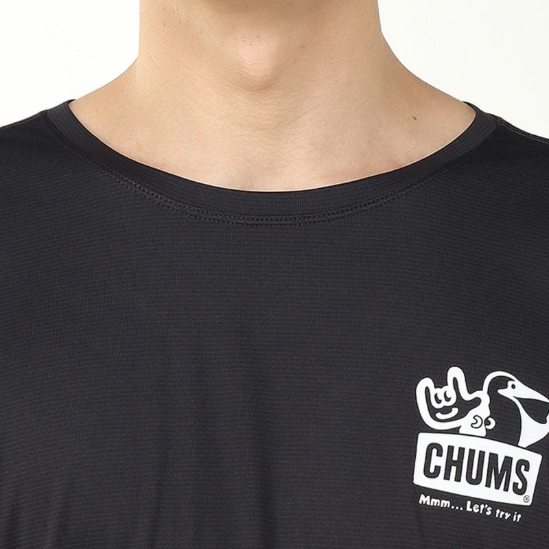 チャムスCHUMSランニングウェア長袖TシャツロンTチャムス×ミツカランニングロングスリーブTシャツCHUMSX3itsukaRunningL/SCH01-2644メンズレディースユニセックス25FA秋冬