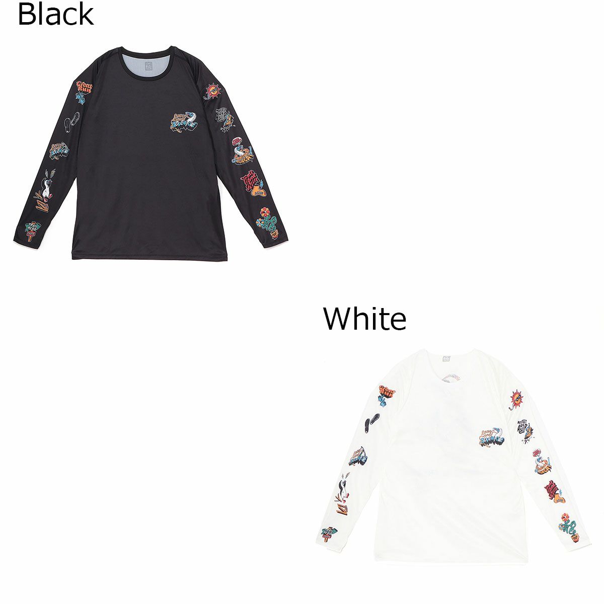 チャムスCHUMSランニングウェア長袖TシャツロンTゴーアヘッドロングスリーブTシャツGoAheadL/ST-ShirtCH01-2645メンズレディースユニセックス25FA秋冬