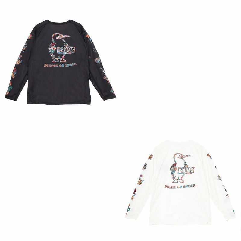 チャムスCHUMSランニングウェア長袖TシャツロンTゴーアヘッドロングスリーブTシャツGoAheadL/ST-ShirtCH01-2645メンズレディースユニセックス25FA秋冬