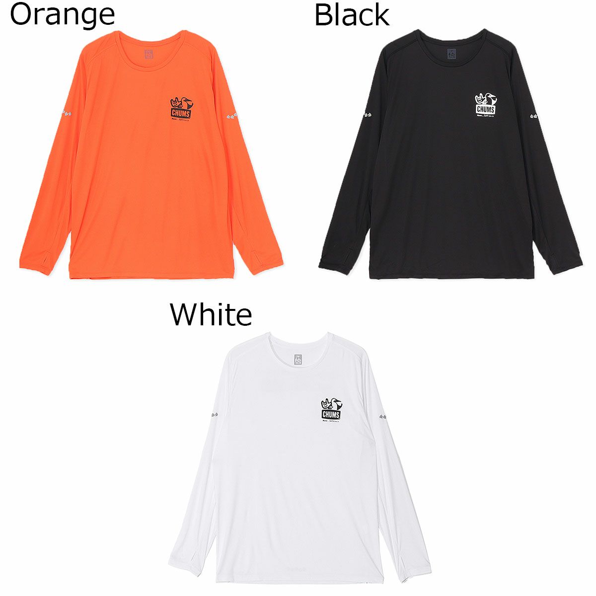 チャムスCHUMSランニングウェア長袖TシャツロンTチャムス×ミツカランニングロングスリーブTシャツCHUMSX3itsukaRunningL/SCH11-2644レディース女性25FA秋冬