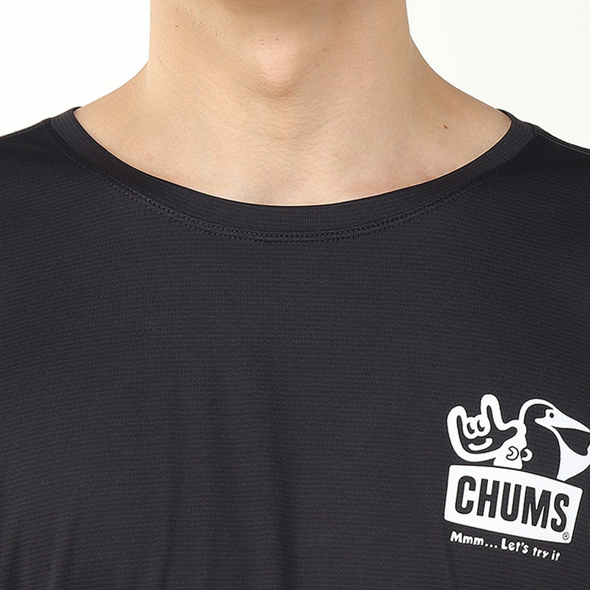 チャムスCHUMSランニングウェア長袖TシャツロンTチャムス×ミツカランニングロングスリーブTシャツCHUMSX3itsukaRunningL/SCH11-2644レディース女性25FA秋冬