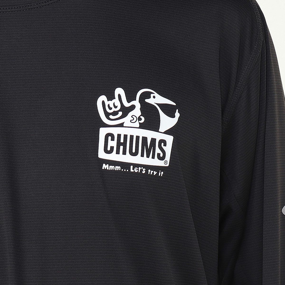 チャムスCHUMSランニングウェア長袖TシャツロンTチャムス×ミツカランニングロングスリーブTシャツCHUMSX3itsukaRunningL/SCH11-2644レディース女性25FA秋冬