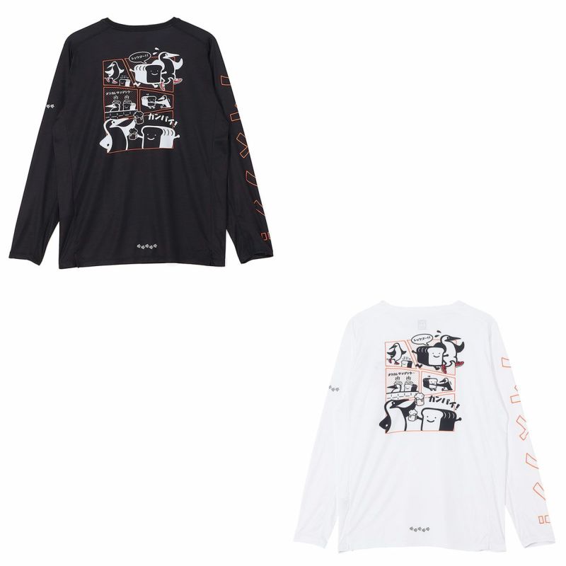 チャムスCHUMSランニングウェア長袖TシャツロンTチャムス×みゃこランニングロングスリーブTシャツCHUMSXみゃこRunningL/STCH11-2673レディース女性25FA秋冬