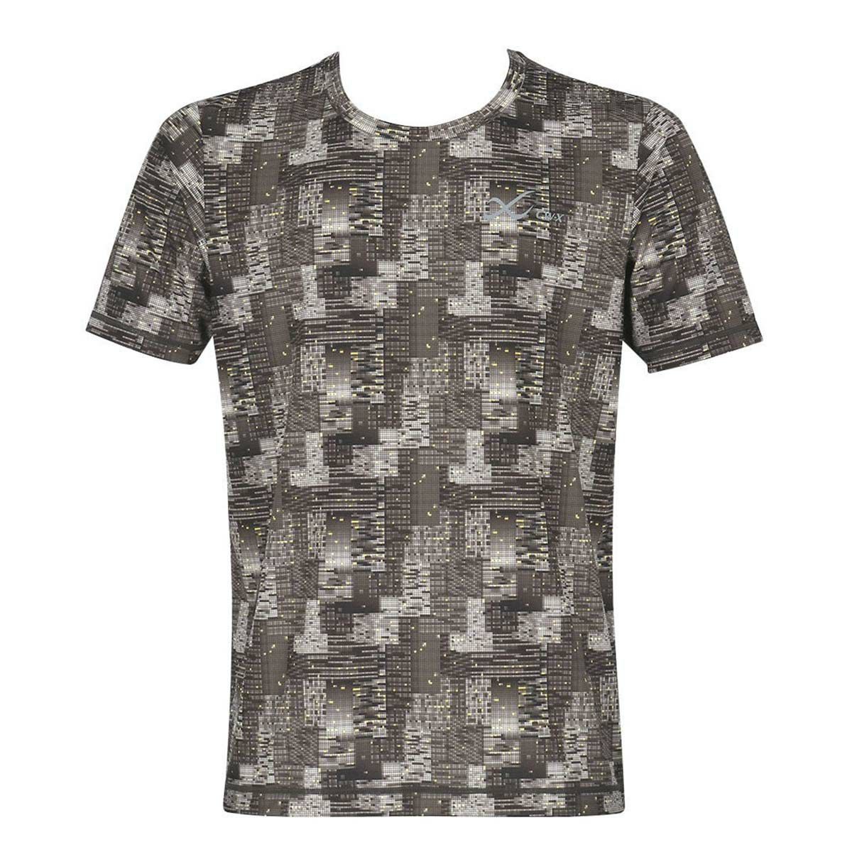 シーダブリュー・エックスCW-Xランニングウェア半袖Tシャツ薄軽ランニングシャツDLO155-SGメンズ男性25FA秋冬