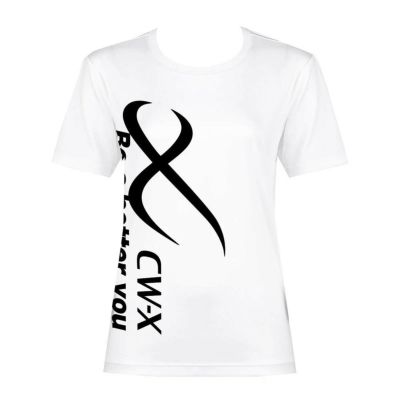 シーダブリュー・エックスCW-Xランニングウェア半袖TシャツメッシュシャツDLR235-IVメンズレディースユニセックス25FA秋冬