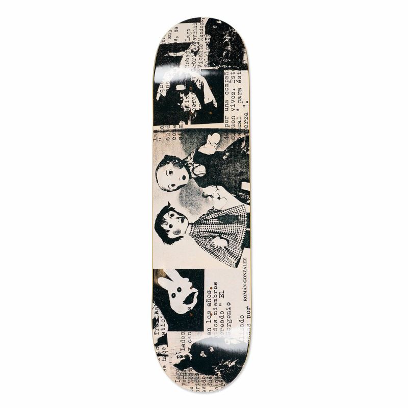 ポーラーPOLARスケボースケートボードデッキ板RomanGonzalezMexico8.125PSC-F25-115