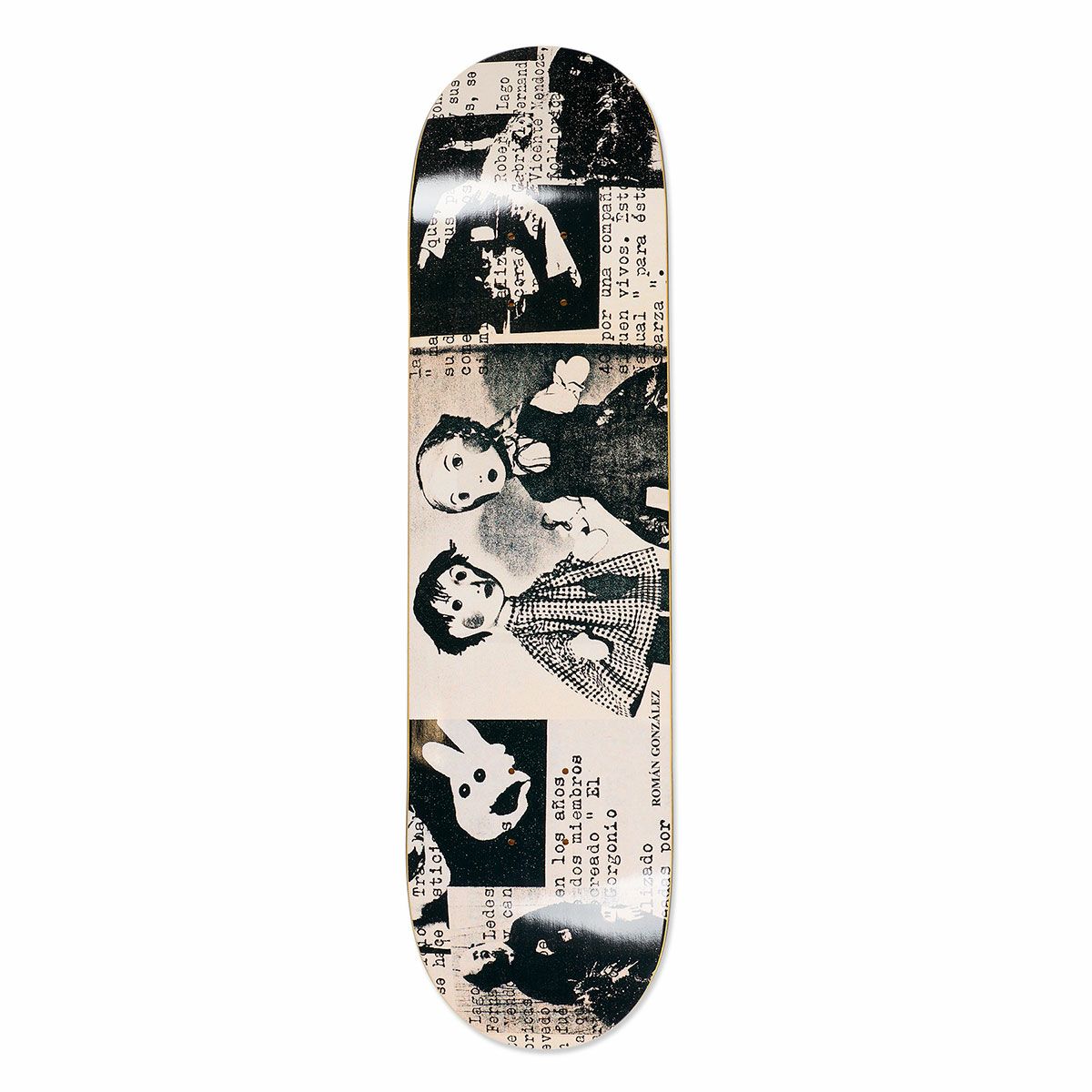 ポーラーPOLARスケボースケートボードデッキ板RomanGonzalezMexico8.125PSC-F25-115