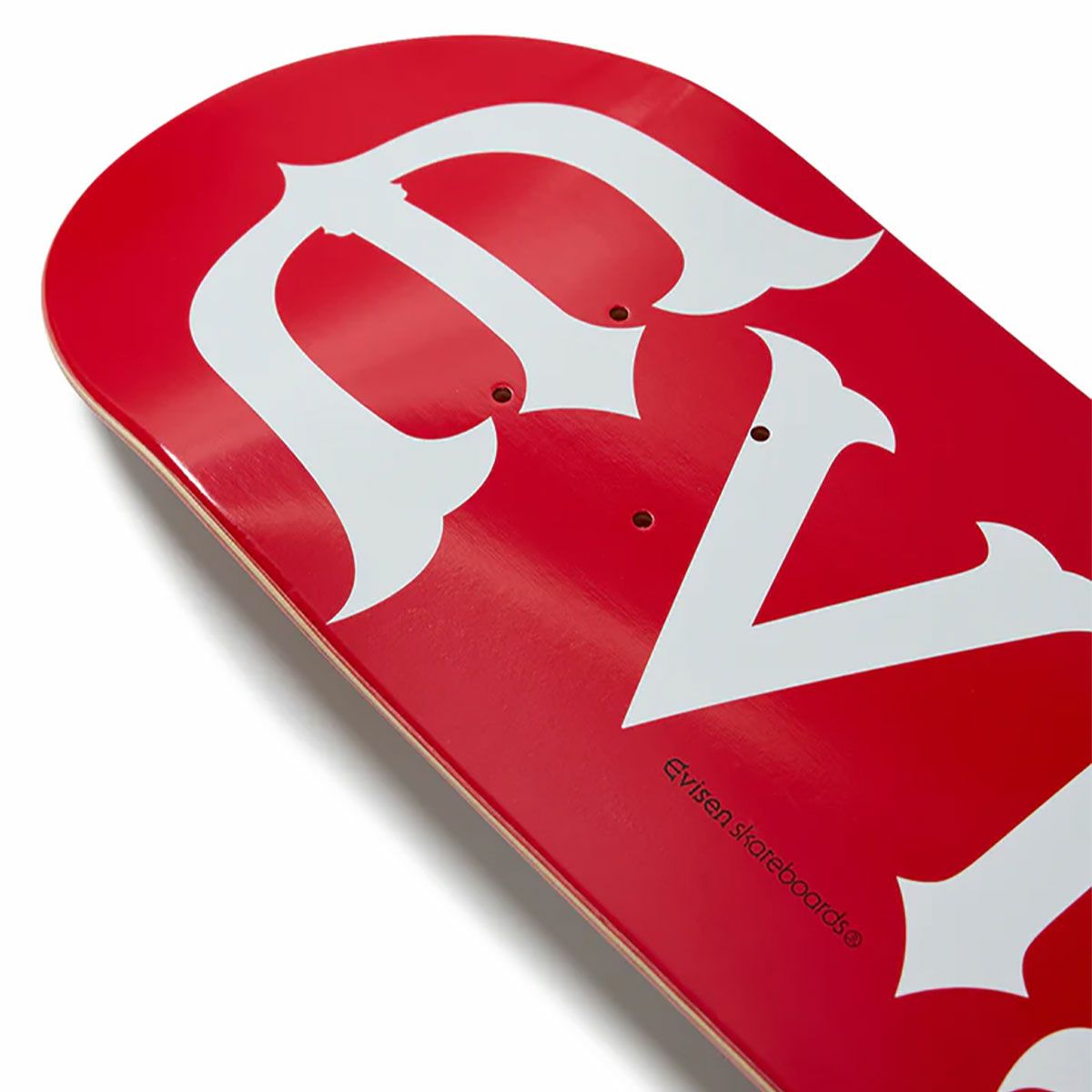 エビセンEVISENスケボースケートボードデッキ板EVI-LOGOREDEVI29-08