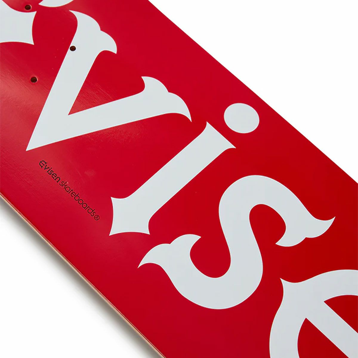 エビセンEVISENスケボースケートボードデッキ板EVI-LOGOREDEVI29-08