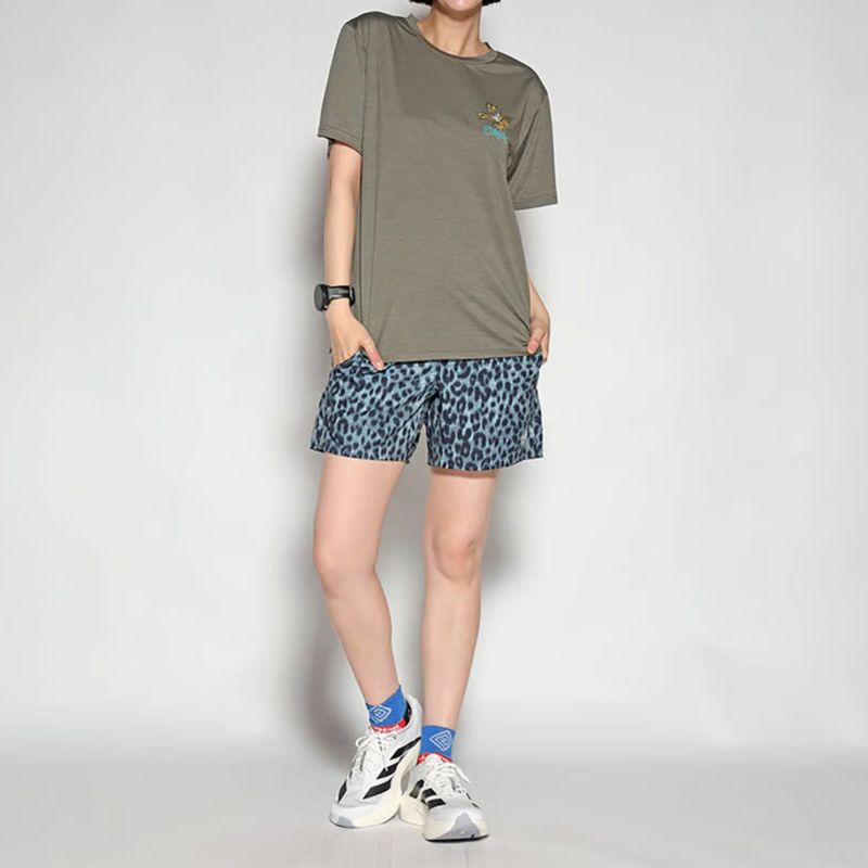 エルドレッソELDORESOランニングウェア半袖TシャツJumpOutTeeE1016425メンズレディースユニセックス25FA秋冬