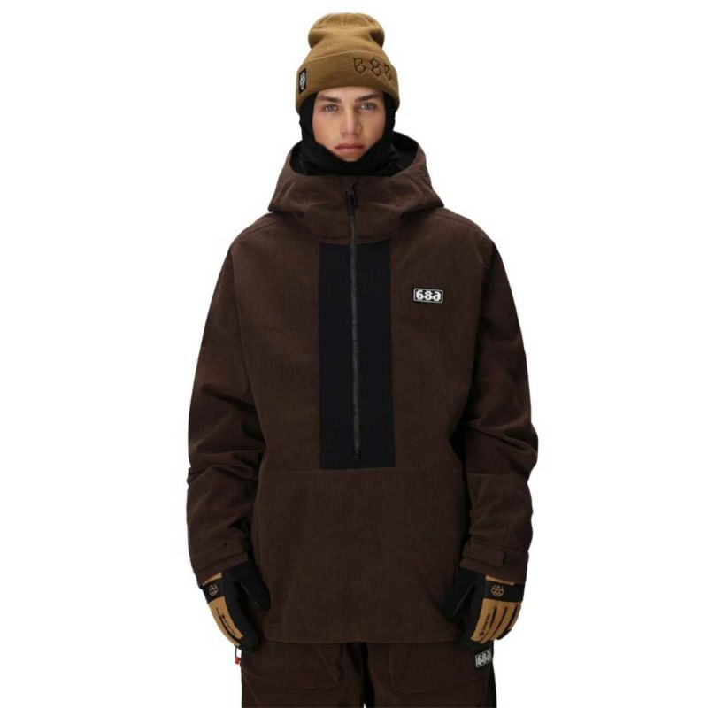 シックスエイトシックス686スノボースノボスノーボードウェアジャケットGHOST2.5LANORAKM3WN136-CBCDメンズ男性25-26