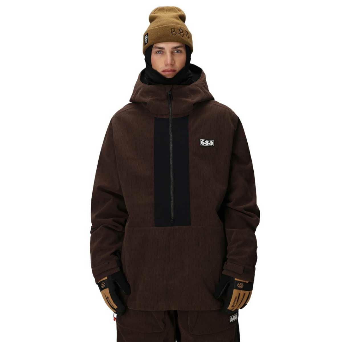 シックスエイトシックス686スノボースノボスノーボードウェアジャケットGHOST2.5LANORAKM3WN136-CBCDメンズ男性25-26