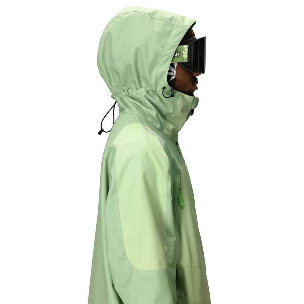 シックスエイトシックス686スノボースノボスノーボードウェアジャケットHUFDOUBLEHSHELLJACKETM5WN160-HGRNメンズ男性25-26