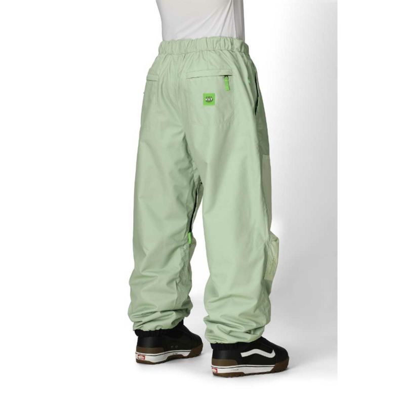 シックスエイトシックス686スノボースノボスノーボードウェアパンツHUFDOUBLEHSHELLPANTM5WN243-HGRNメンズ男性25-26
